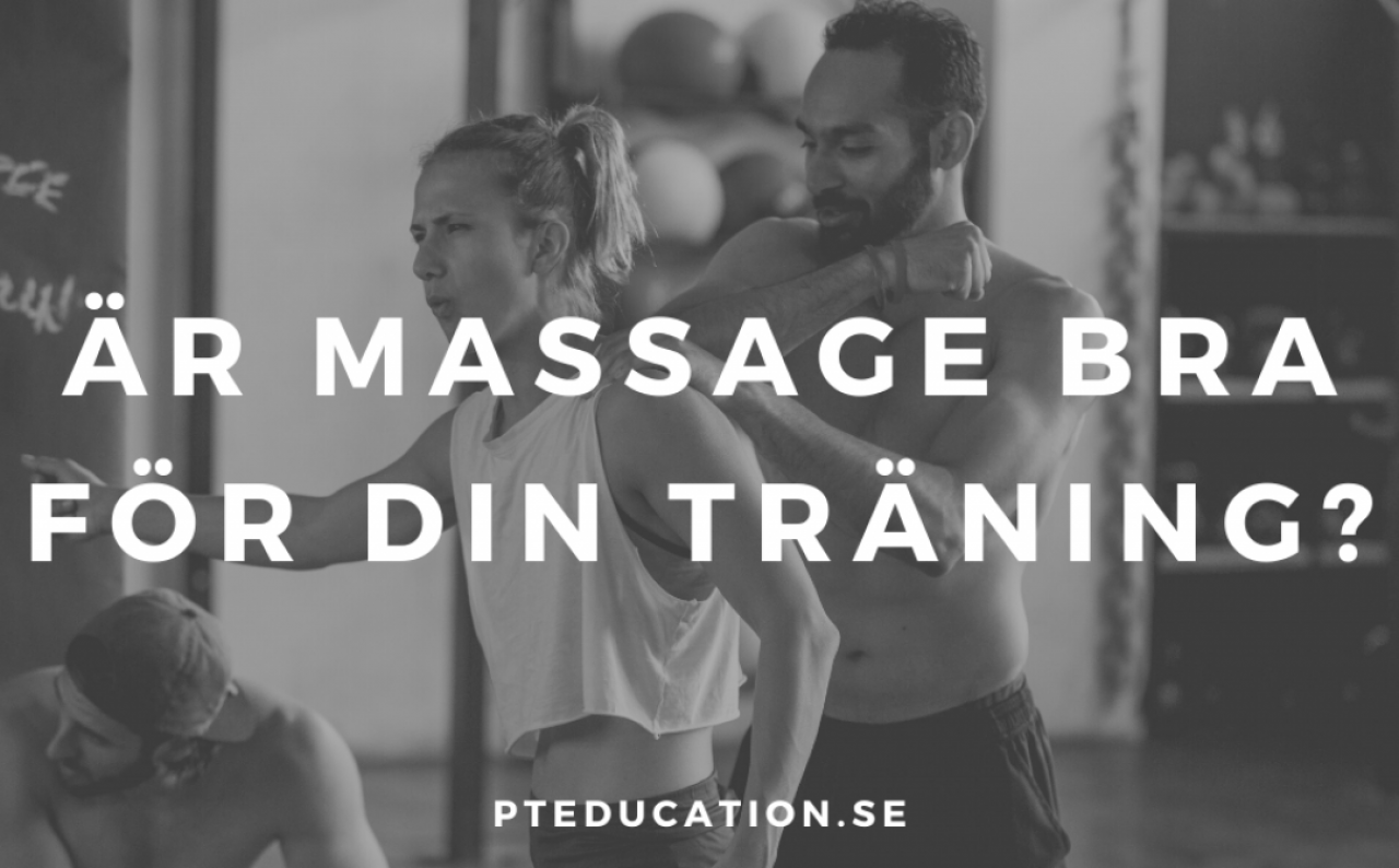Är massage bra för din träning?
